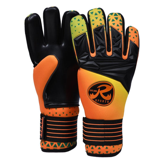 RONEX Goalkeeper Gloves Professional Neoprene finger protector Anti-Slip Latex Super Grip Palms