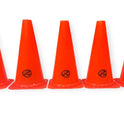 Ronex Agility Training Sport Cone Pack of 5 38cm/15 inch