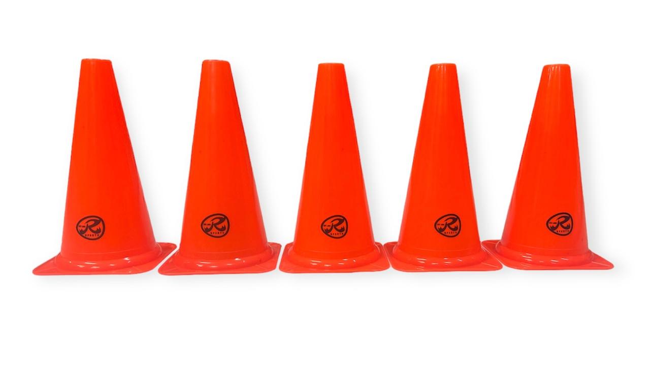 Ronex Agility Training Sport Cone Pack of 5 38cm/15 inch