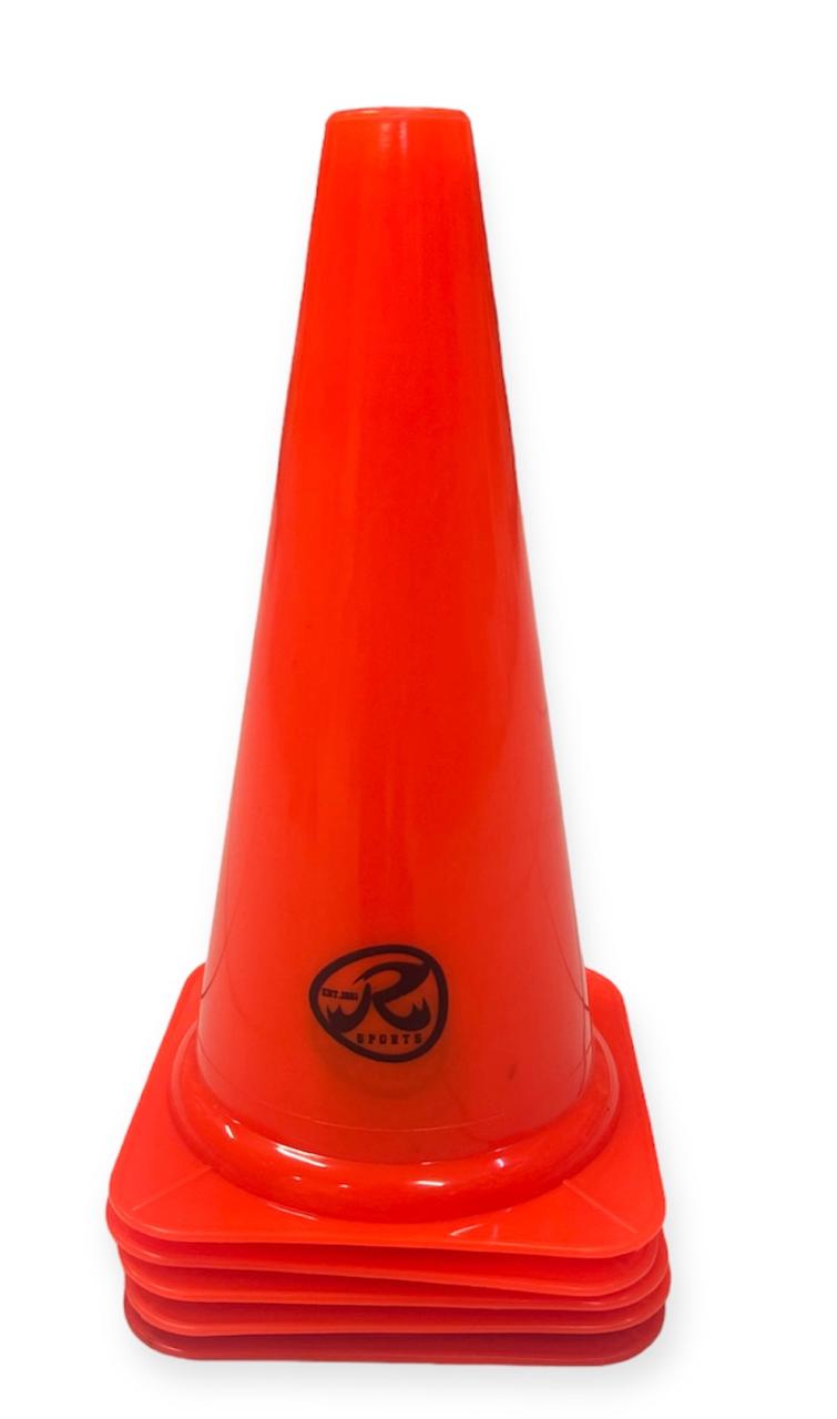 Ronex Agility Training Sport Cone Pack of 5 38cm/15 inch