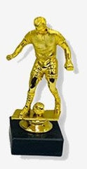 Products F-12 Gold Soccer Figurine Trophy with Marble Base